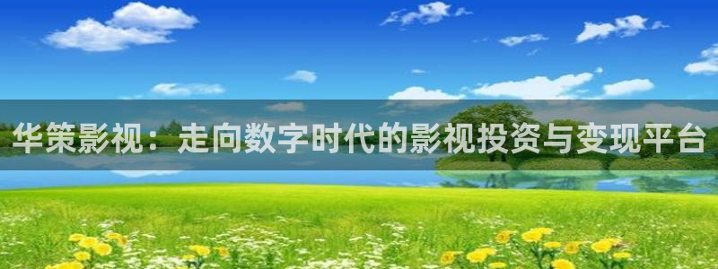 南瓜电影会员优惠：华策影视：走向数字时代的影视投资与变现平台